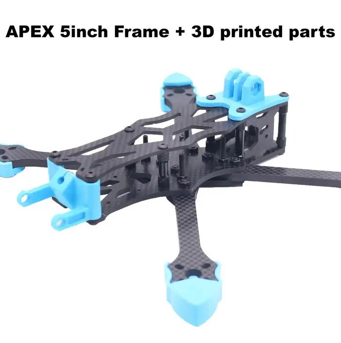 Kit de châssis de drone FPV APEX 5 pouces en fibre de carbone