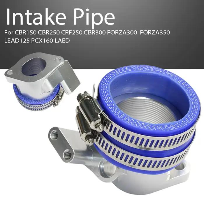 KENADA RACING CNC Corps de papillon et tuyau d'admission pour CBR150 CBR250 CRF250 CBR300 FORZA300 FORZA350 LEAD125 PCX160 LAED