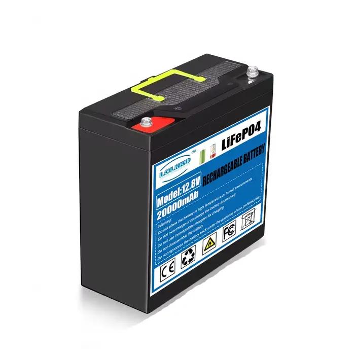 Nouvelle batterie LiFePO4 12V 50Ah 2026 avec BMS 20A intégré
