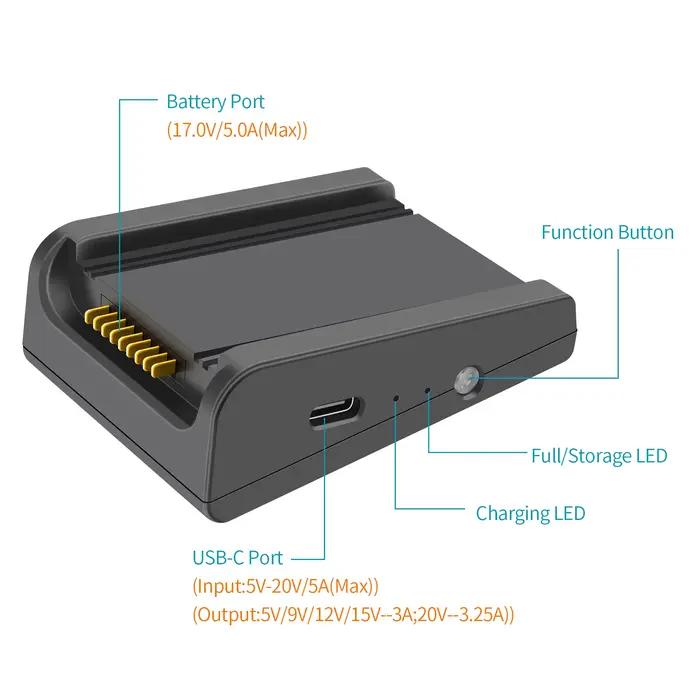 Chargeur de batterie pour Drone DJI AIR 3/AIR 3S