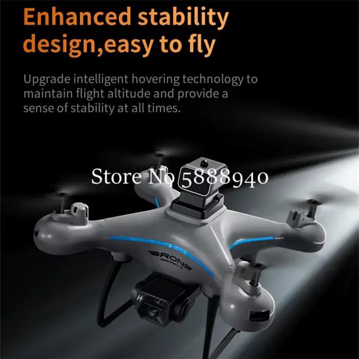 Drone RC 8K à double caméra avec évitement d'obstacles