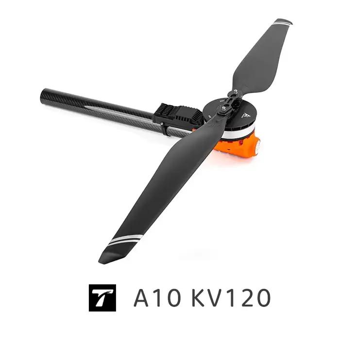 Bras de drone A10—12-14S KV120 T—MOTOR Système dynamique modulaire MOTEUR + ESC + PROP Solution optimale pour UAV