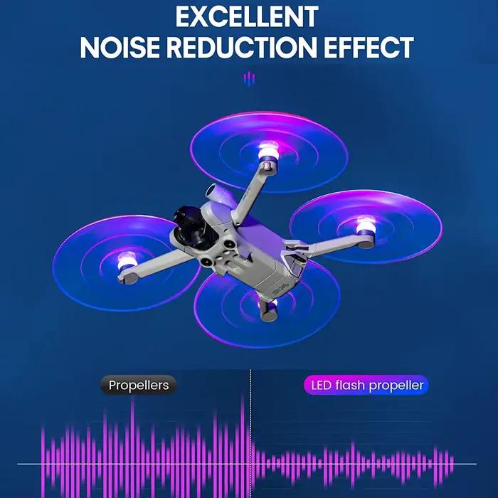 Hélice Flash LED Mini 3 PRO pour importateur DJI