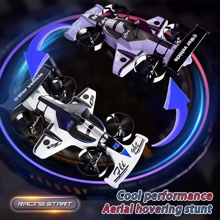 Land-Air double usage RC quadrirotor dérive jouet voiture 2 en 1 2.4G télécommande avion Drone modèle 360 Rotation