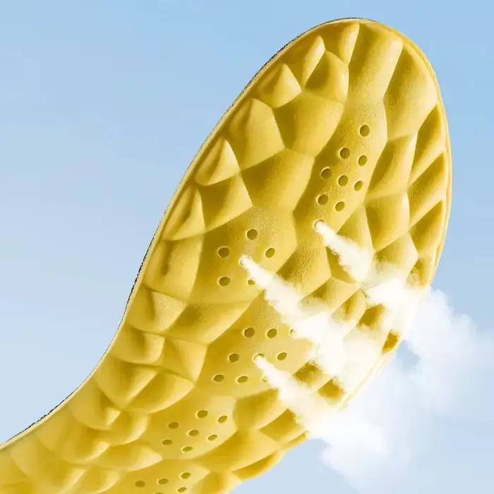 Semelles de sport 4D Cloud Technology pour chaussures, semelle en PU, douces, respirantes, amortissantes, pour la course à pied, soins orthopédiques.
