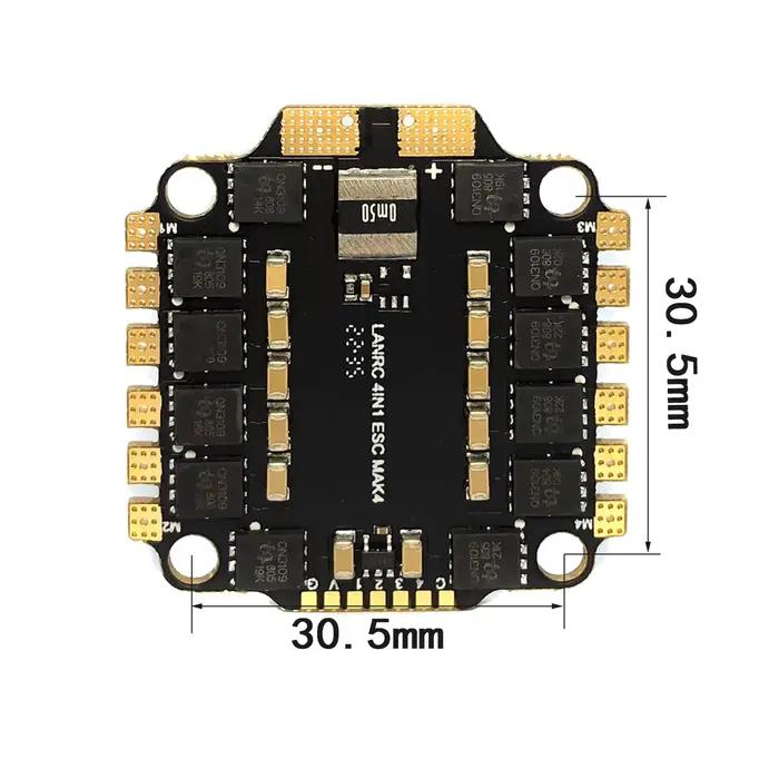 YSIDO nouveau F4 V3S PLUS contrôle de vol FC Support BetaFlight/INAV BLS-45A/60A 4in1 ESC pile pour RC FPV Drone avion quadrirotor