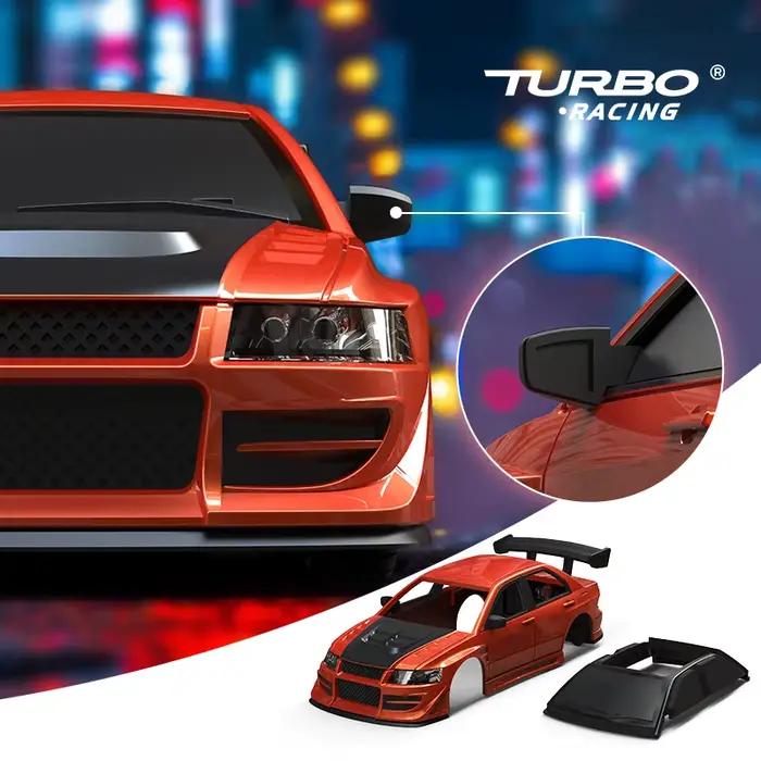 Turbo Racing 1:76 C76 RC voiture entièrement proportionnelle sans jouets électroniques à distance pour enfants et adultes