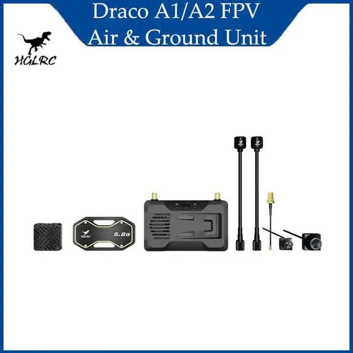 HGLRC Draco A1/A2 5.8Ghz HD VTX 1W Unité aérienne
