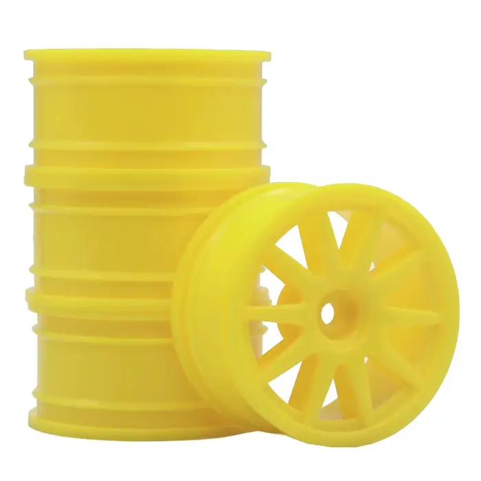 Jante de roue en plastique adaptée à la voiture de course sur route HPI HSP RC modèle 1:10 pour HSP 94123/94122/94103/D4/D3
