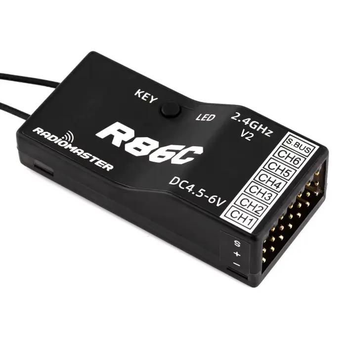 Récepteur Radiomaster R81 R84 R86 R86C R88 R161 4CH 6CH 8CH 16CH SBUS RSSI V2.0 pour FRSKY D8 D16 TX16S SE RC Drone
