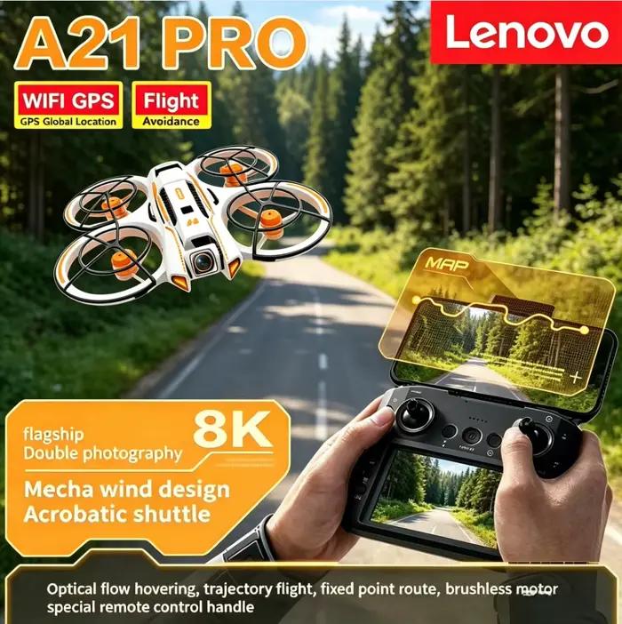 Drone professionnel Lenovo A21Pro pour photographie aérienne