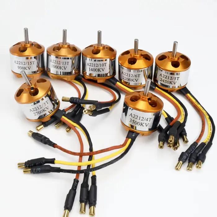 Moteur sans balais XXD A2212 1000KV 1400KV 2200KV 2450KV pour avion RC drone multirotor à voilure fixe performances exceptionnelles occaions spéciales