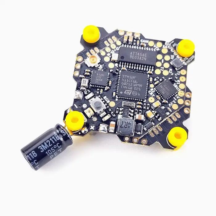 DarwinFPV F411 AIO contrôleur de vol Whoop Blheli_S Betaflight F4 15A OSD BEC BL_S 1-3S 4In1 ESC pour Drone RC course
