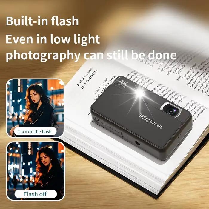 Nouvel appareil photo numérique 4K Ultra HD 64MP avec zoom 16x