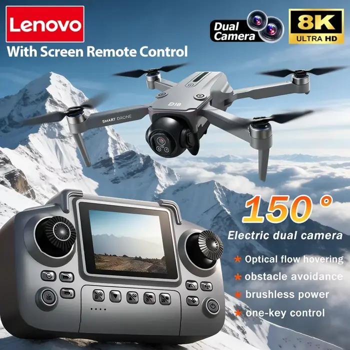 Drone Lenovo D18 8K HD avec double caméra