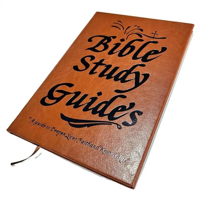 Guide d'étude biblique pour débutants, journal dévotionnel de 66 pages avec citations bibliques quotidiennes, réflexions sur la prière et plan d'étude annuel