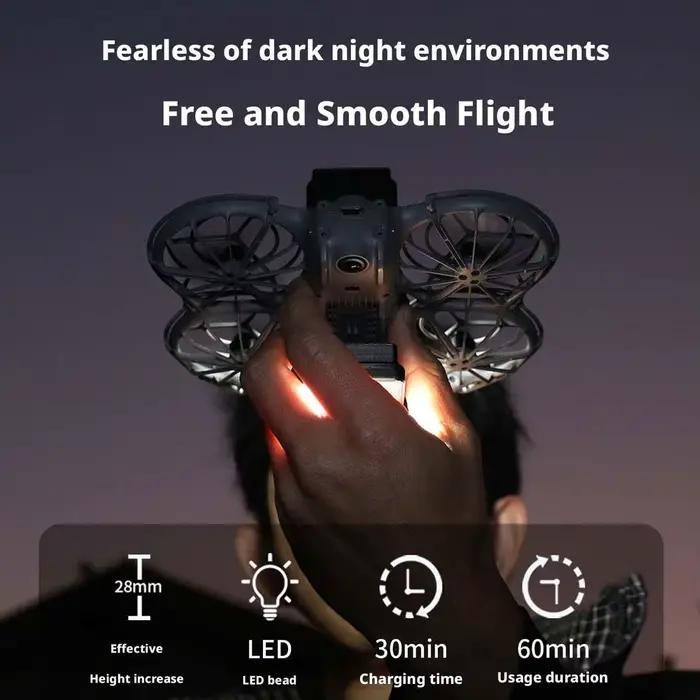 Pour drone DJI Neo 2, lumière de nuit