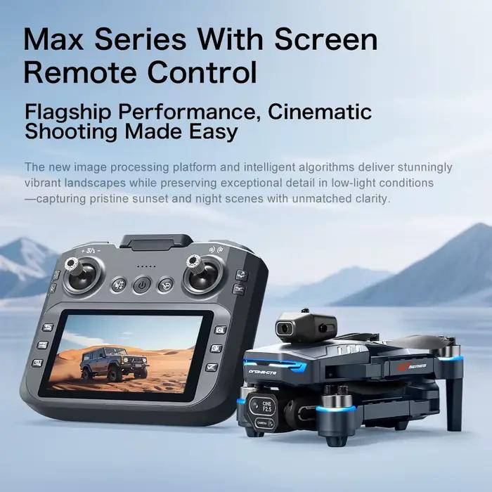 Mini drone GT8 8K WiFi GPS professionnel avec caméras pour photographie aérienne HD