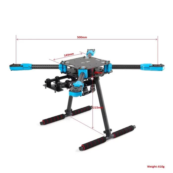Holybro X500 V2 ARF Kit et contrôleur de vol Pixhawk 6X 6C