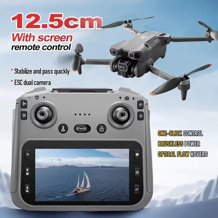 NOUVEAU Drone GPS avec double caméra 8K HD 360 ° FPV 5G WIFI moteurs sans balais Intelligence évitement d'obstacles