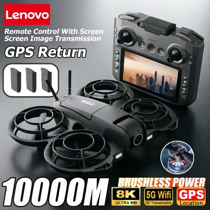 Drone Lenovo D26 8K HD Aérien Intelligent avec Évitement d'Obstacles