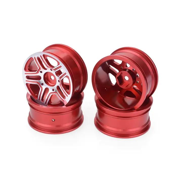 4 pièces ZD Racing Jantes de roue 1.9 pouces 52*26MM pour course et drift pour voiture RC Crawler 1/10 Axial SCX10 Traxxas TRX4 D90 HSP HPI