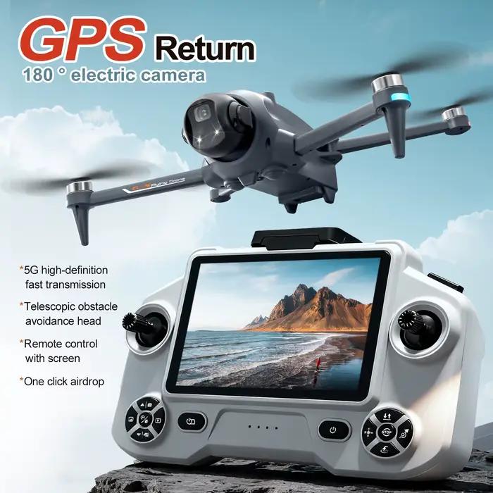 Drone GPS 4DRC YL059 avec Caméra Professionnelle 8K, Connexion Wi-Fi 5G, Télécommande RC Quadcopter pour Photographie Aérienne et Exploration de Scènes Naturelles Occasions Spéciales