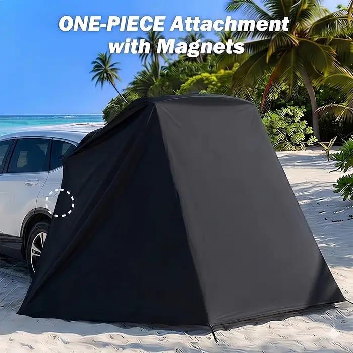 Tente de hayon pour SUV, auvent de camping pour coffre de voiture, tente d'intimité pour hayon de remorque, fourgonnette, véhicule à hayon, camping-car, pique-nique