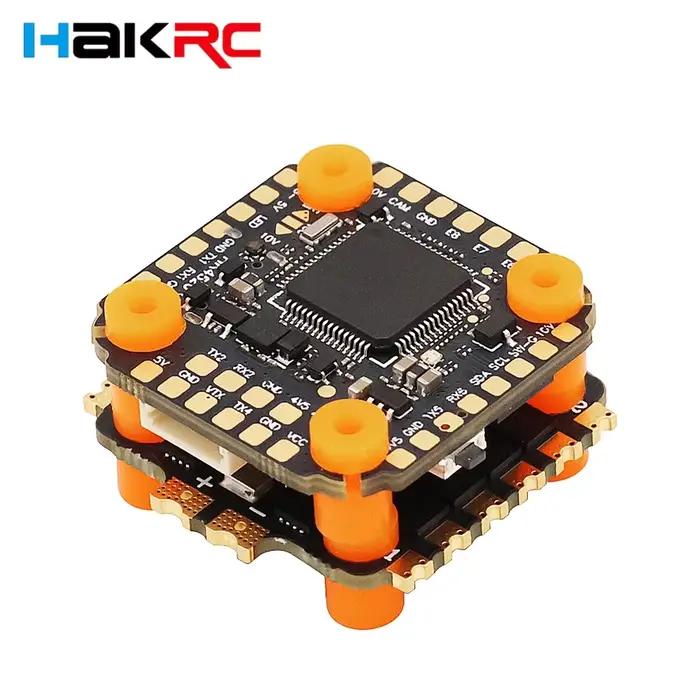 Contrôleur de vol HAKRC F405 V2 F4 Mini avec double BEC et ESC 4-en-1 35/40/50/60/65A DShot150/300/600/1200 PWM pour drone de course FPV RC