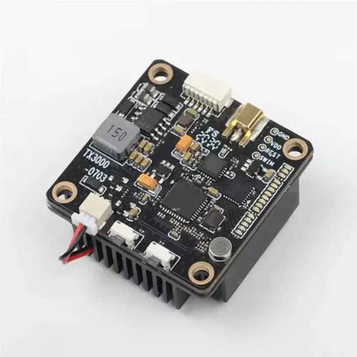 AKK Ultra longue portée 5.8Ghz 1000/2000/3000mW 3W TX3000AC TBS 10km VTX avec ventilateur micro 3W transmetteur vidéo pour Drone de course FPV
