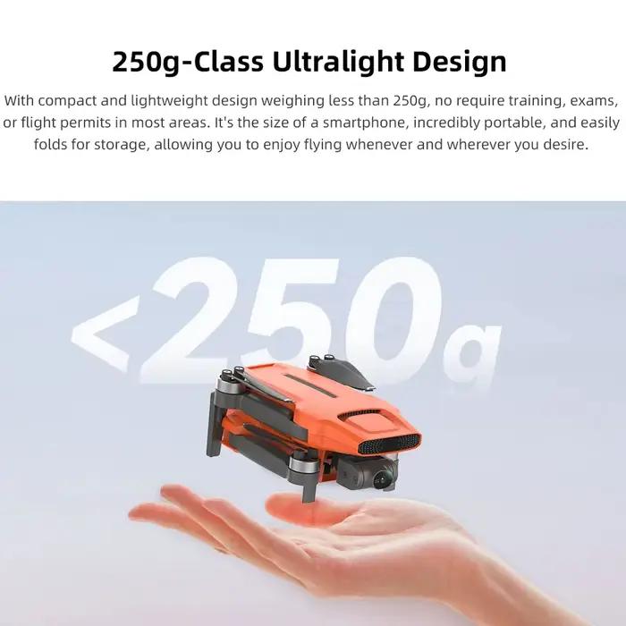 Nouveauté Fimi Mini 3 249g avec caméra à cardan 3 axes 4K 60fps