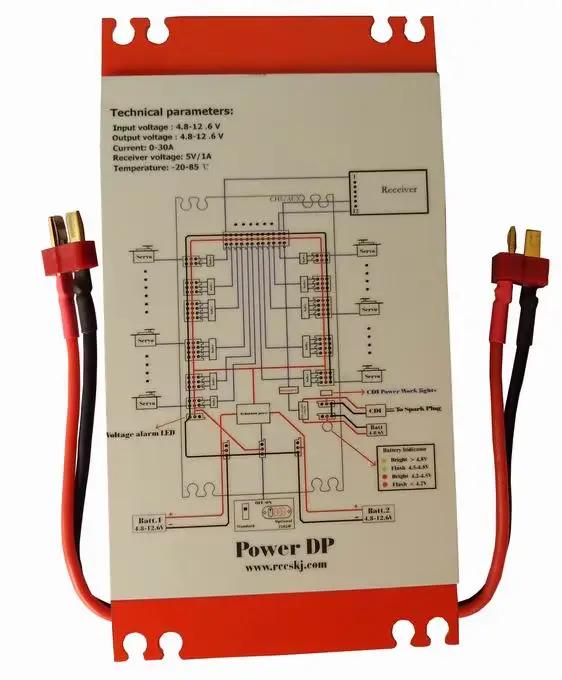 Carte de Distribution d'énergie DP pour Drone RC FPV 5V/12V