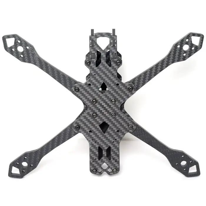 Châssis de drone FPV en fibre de carbone de 5 pouces compatible avec SWAN Aurora 220 mm pour la construction de quadricoptères de course haute définition