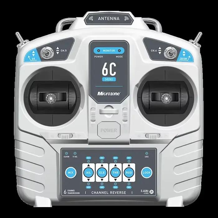 MicroZone-Contrôleur émetteur MC6C Mini V2 2.4G 6CH avec récepteur