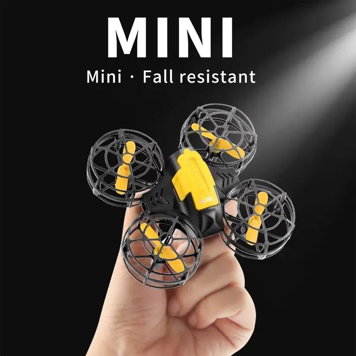 4DRC V18 Mini Drone 3D Flip Mode sans tête Drones pression d'air hauteur maintenir RC quadrirotor Dron jouet pour enfants cadeau nouveau