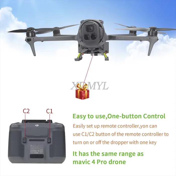 Système de lanceur de livraison pour DJI Mavic 4 Pro
