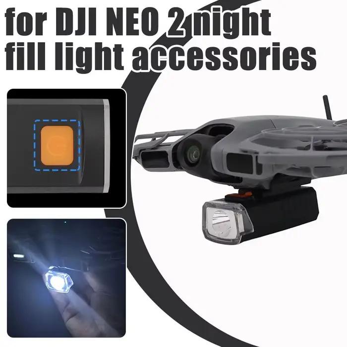 Accessoires de Drone DJI NEO 2 Lumières de Vol Nocturnes Fixes Blancs Hautes Performances Occasions Spéciales