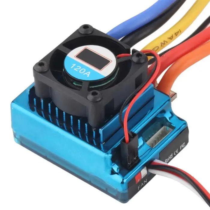 SCLS RC Racing ESC 120A capteur grande contrôleur de vitesse de courant accessoires de voiture RC pour 1/8 1/10 1/12