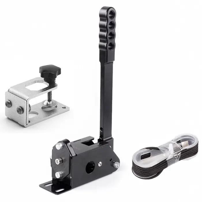 Frein à main USB en métal 14 bits pour simulateur de course, compatible Logitech G25 G27 G29 Thrustmaster T500, jeu de course sur PC