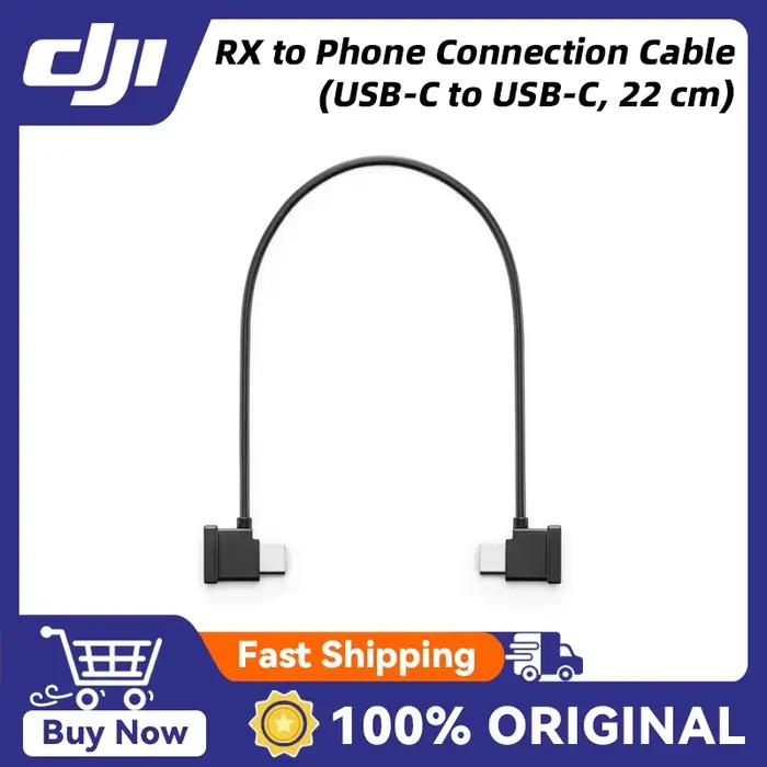 DJI RX au câble de connexion téléphonique (USB-C à USB-C
