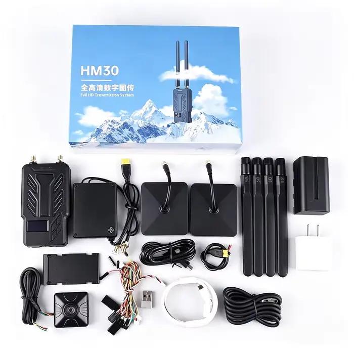 Système de transmission vidéo numérique FPV SIYI HM30 30KM Full HD 1080P 60fps à faible latence avec télémétrie radio OSD SBUS Mavlink pour drone