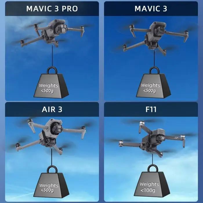 Système Airdrop pour DJI Avata 2/Mini 4 Pro/Air 3/Mini 3 Pro/Mavic 3