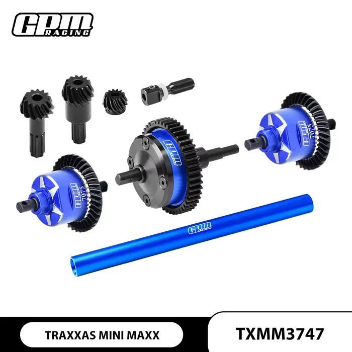 GPM Acier au carbone + 7075Alu Différents complets avant