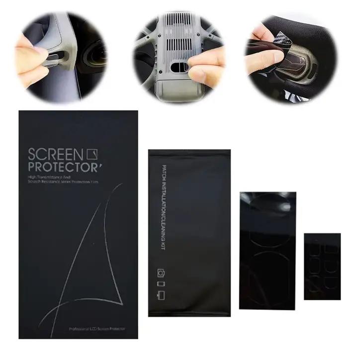 Kit de film anti-rayures nano pour lunettes DJI Avata 360 et N3 protection anti-rayures et anti-chute pour drone occasionnels et professionnels