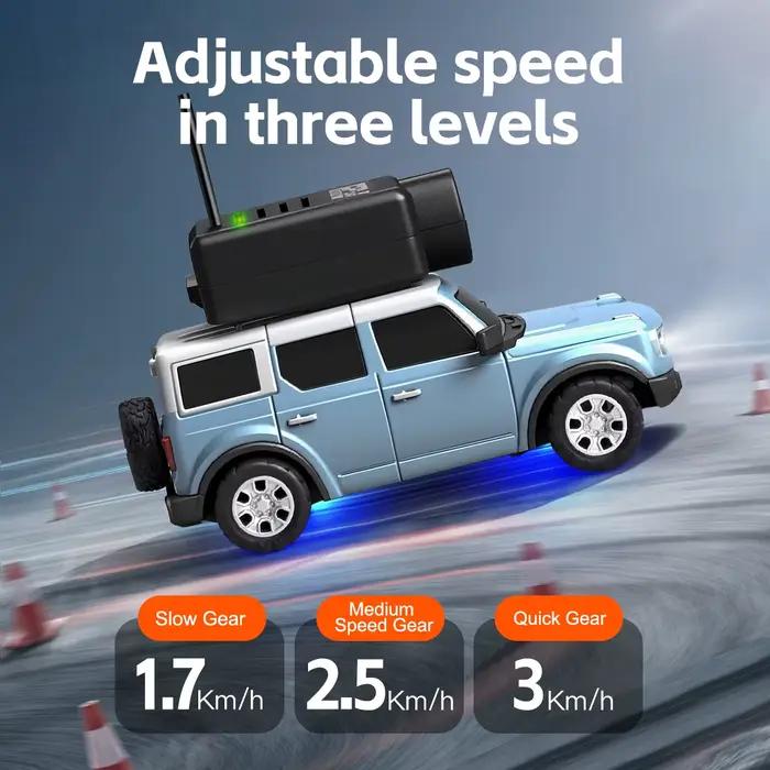 WLtoys 1/64 Mini voiture RC avec caméra FPV 720P Wifi APP contrôle 2.4G Reomte Contorl véhicule de course jouet pour enfants 6405 6406