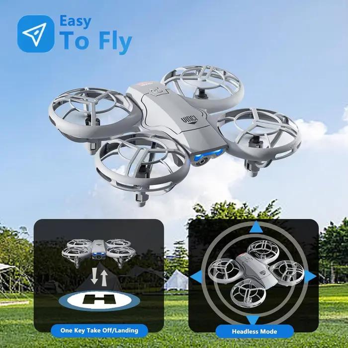 V8 Mini Drone 4K Profession HD caméra grand Angle WiFi FPV RC Dron hauteur garder hélicoptère pliable quadrirotor UAV jouets cadeau