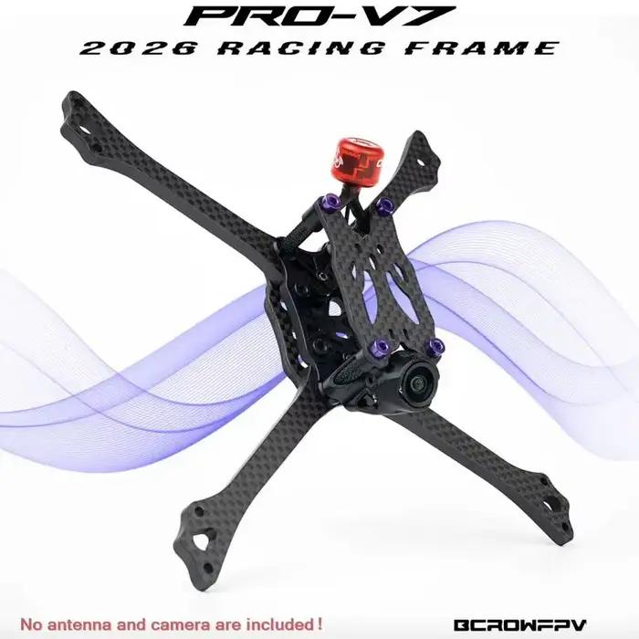 BCROWFPV PRO-V7 Kit de cadre de Drone de course 2026 nouveau modèle