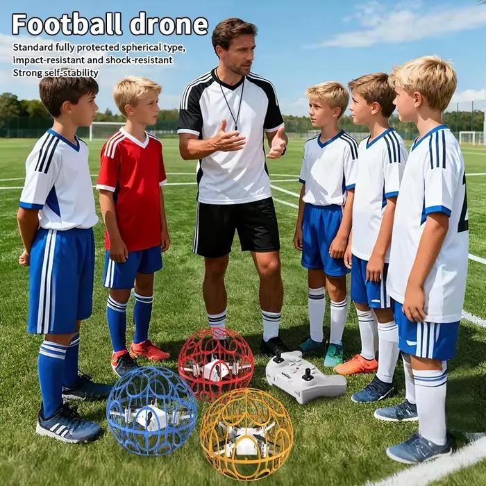 Drone de football pour l'éducation et la formation