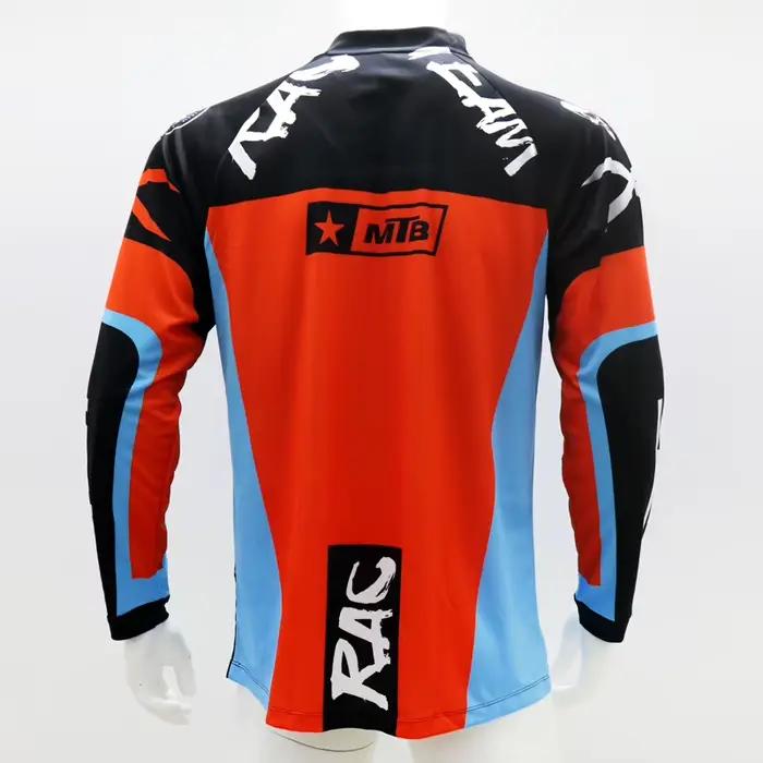 Maillot de course de motocross pour hommes, maillot de cyclisme, vtt, chemise de descente