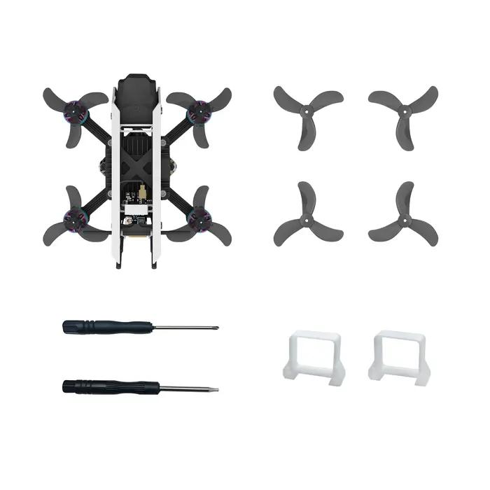 WalleFPV Eagle2 HD O4 Pro le plus petit 1.4/1.6 pouces 3S F4-40A AIO 1608-3 hélice DJI O4 PRO pour RC FPV quadrirotor Tinywhoop Drone